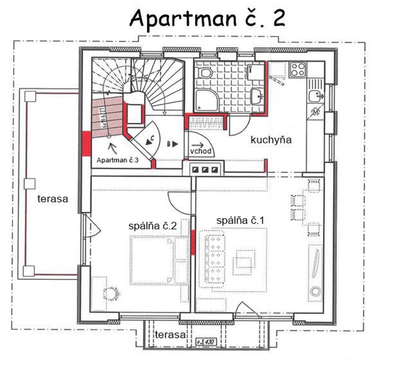 Apartmany Diana Dunajská Streda 部屋 写真